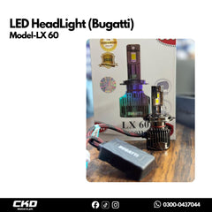Bugatti LED HeadLight LX60 | H4, H11 , 9005, 9006 | 600W