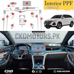 Changan Oshan X7 2022-24 Interior Paint Protection Film | PPF