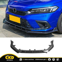 Honda Civic Xi 2022-24 11 gen Mugen Carbon Fiber Front Splitter/Canard