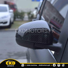 Suzuki Alto Carbon Fiber Side Mirror Covers For 2019-2024