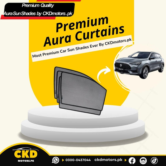 Mg Hs HEV Premium Aura Car Curtains | 2024-25