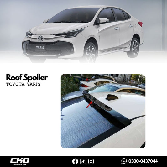 Toyota Yaris 2020-2024 Roof Spoiler