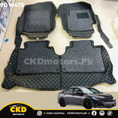 Honda Civic X 2016-2021 9D Floor Mats