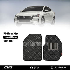 7D Premium Car Floor Mat For Hyundai Elantra (2021-2024)