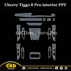 Cherry Tiggo 8 Pro 2022-24 Interion Paint Protection Film | PPF