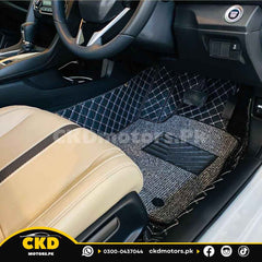 Honda Civic X 2016-2021 9D Floor Mats