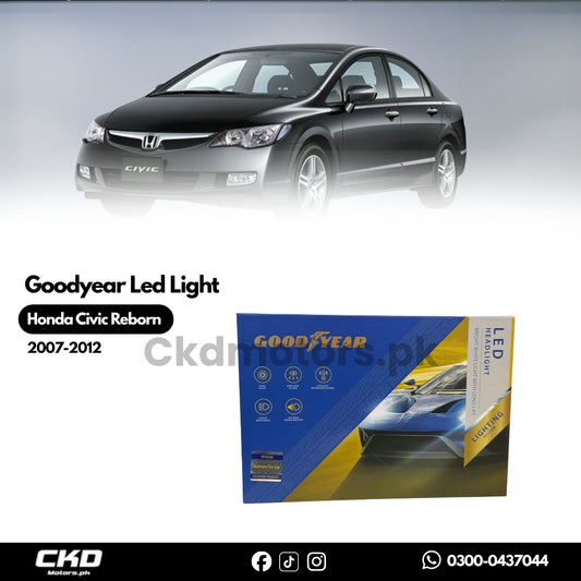 Goodyear | 75W | 240W | LED Light for Honda Civic Reborn (2007-2012)