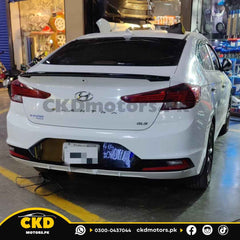 Hyundai Elantra 2021-2024 Trunk Spoiler Version 3