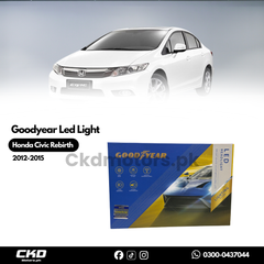 Goodyear | 75W | 240W | LED Light for Honda civic Rebirth (2012-2015)