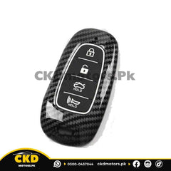 Hyundai Sonata Carbon Fiber Key Cover | 2021-24