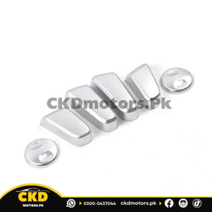 Hyundai Tucson Seat Button Chrome Trims | 2020-24