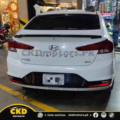 Hyundai Elantra 2021-2024 Trunk Spoiler Version 3