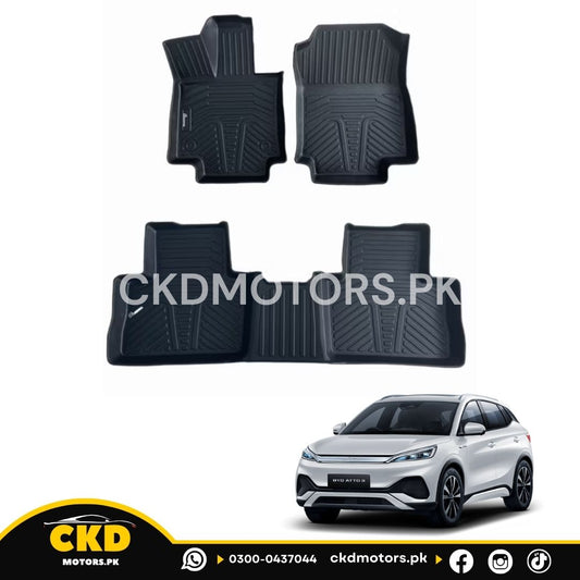 TPE Floor Mats For BYD Atto 3 (2025) – All-Weather Premium Interior Protection