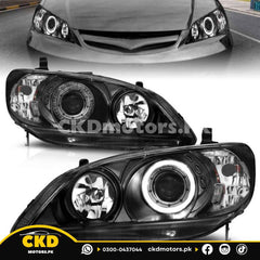 Honda Civic 2005 Smoke Head Lights | 2004-2006