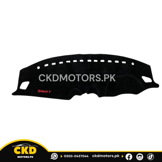 Black car dashboard cover