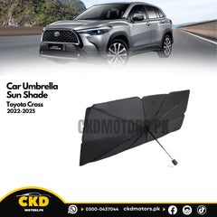 Car Umbrella Sun Shade Cover for Toyota Corolla Cross 2022–2025