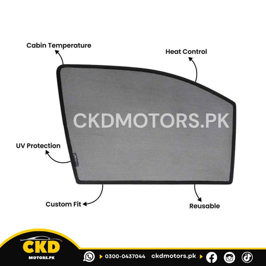 QS Sun Shades (Pardy) for BYD Atto 3 (2025) – Premium UV Protection & Custom Fit