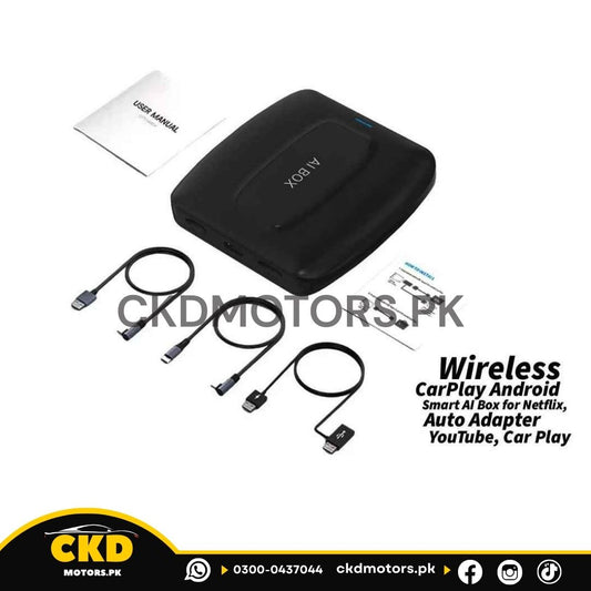 Ai Box Wired CarPlay Android Auto Adapter For BYD Atto 3 – Smart AI Box with Netflix, YouTube & CarPlay