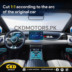 BYD ATTO 3 Interior PPF TPU – Premium Paint Protection Film Kit (Dashboard, Console, Door Panels & More)
