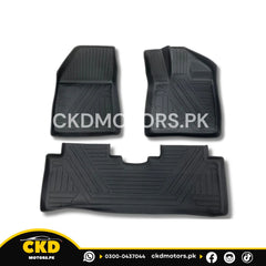 TPE Floor Mats For BYD Atto 3 (2025) – All-Weather Premium Interior Protection