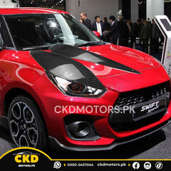 Headlight Eyelid Eyebrow Cover for 2022-2025 New Swift A2L Hatchback - Unpainted (2pcs/set)