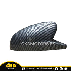 Batman Carbon Fiber Mirror Covers for New Suzuki Swift – Aggressive Sporty Look