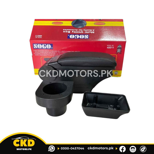 Sogo Arm Rest Console With USB Option for Suzuki Swift (2017–2025)