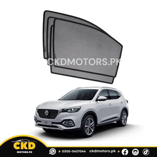 QS Window Sun Shades (Car Pardy) For MG HS 2021-2025 Crossover: Premium UV Protection & Custom Fit