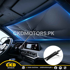 Universal Umbrella Sun Shade for Hyundai Tucson HEV 2025 – Windshield UV & Heat Shield