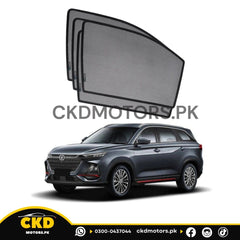 QS Window Sun Shades (Car Pardy) For Changan Oshan X7 2022-2025 Crossover: Ultimate UV Protection & Comfort