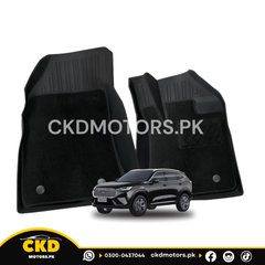 TPE + Carpet Floor Mat for Haval H6 – Custom Fit Luxury All-Weather Mats