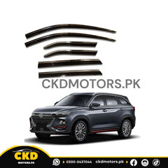 Changan Oshan X7 TXR Air Press Sun Visor With Chrome - Model 2022-2024