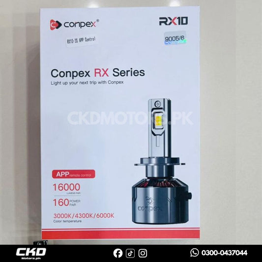 CONPEX LED HeadLight RX10 | H4, H11 , 9005, 9006 | 160W