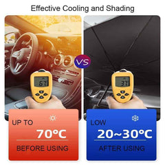 Foldable Car Umbrella Sun Shade for Honda City 2022–2025
