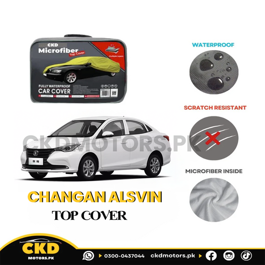 Changan Alsvin Microfiber Car Top Cover - For 2020 2021