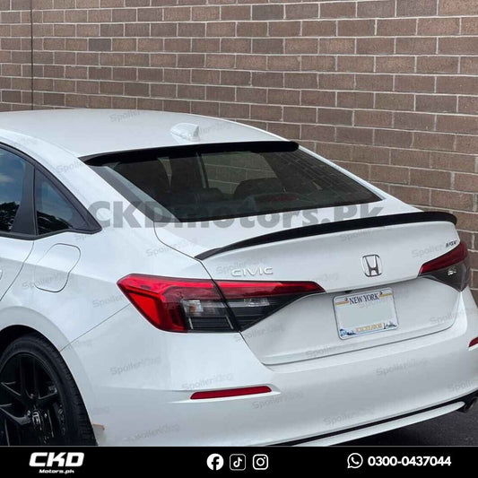 Honda Civic XI 2022-2024 11 Gen Trunk Lip Spoiler