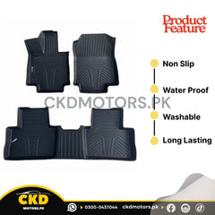 Haval H6 Facelift TPE Floor Mats Trey Mats