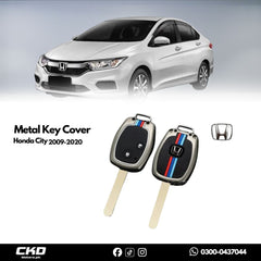 Metal Key Cover for Honda City 2009-2020