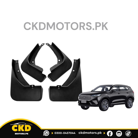 Mud Flaps (Set of 4) for Haval H6: Keep Your Car Clean and Stylish