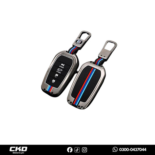 Metal Key Cover For Toyota Fortuner 2016-2025