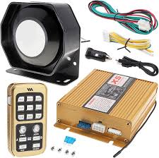 Hi Power 400 Watts Siren Double Speaker Extra Loud For all Cars